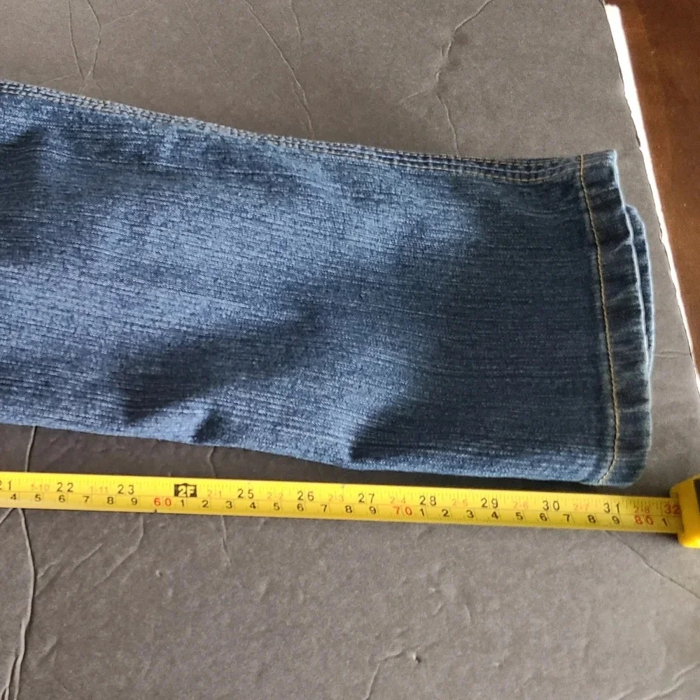 Vintage Mecca Femme  jeans womens sz.14 W embellished pockets (N1)